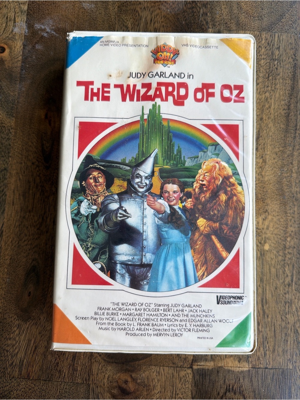 1985 Vintage The Wizard of Oz VHS